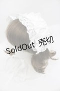 axes femme kawaii / トーションレースヘッドドレス  ホワイト I-26-01-15-112-AX-AC-SA-ZI