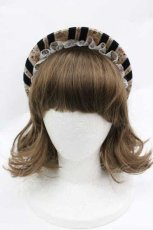 画像2: marcHenTica / フラワーガーデンココシニクカチューシャ  ブラック I-26-01-15-116-LO-AC-SA-ZI (2)