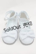 Angelic Pretty / Tea Party Shoes M サックス I-26-01-15-124-AP-SH-SA-ZI