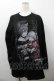 画像1: Amilige / Dreaming DollプリントロングTシャツ  黒 I-26-01-15-016-PU-TO-SA-ZI (1)