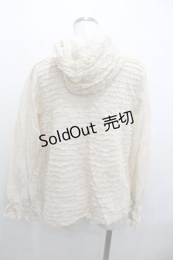 画像2: PINK HOUSE / ピコフリル袖切り替えブラウス  キナリ I-26-01-18-005-LO-BL-SA-ZI