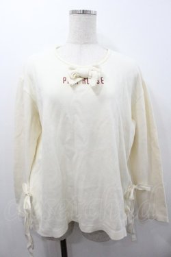 画像1: PINK HOUSE / ロゴリボントップス  アイボリー I-26-01-18-038-LO-TO-SA-ZI