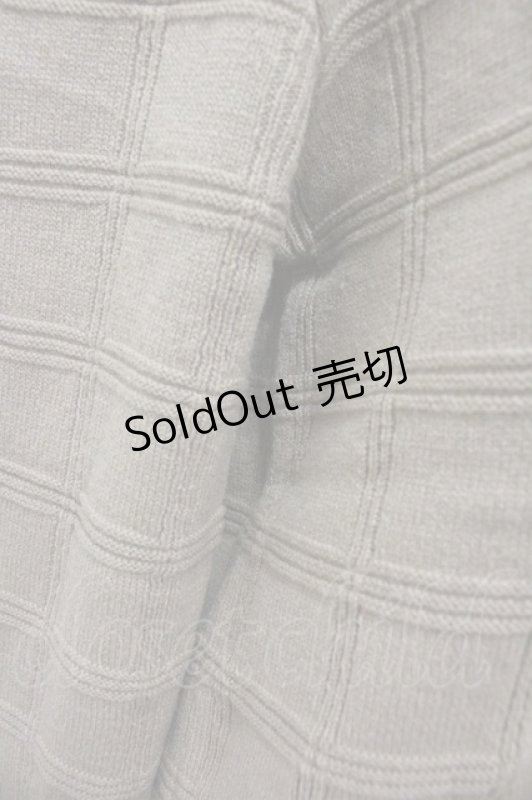 画像4: INGEBORG / チェックリボンニットトップス  ブラウン　　 I-26-01-18-039-LO-TO-SA-ZI (4)