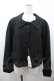 画像1: INGEBORG / 襟付きジャケット 11 ブラック I-26-01-18-041-LO-JA-SA-ZI (1)