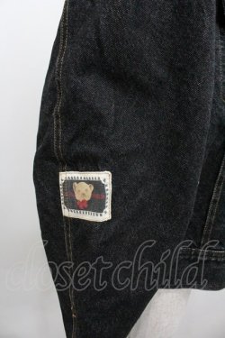 画像3: WONDERFUL WORLD / クマ刺繍Gジャン  インディゴ I-26-01-18-042-LO-JA-SA-ZI