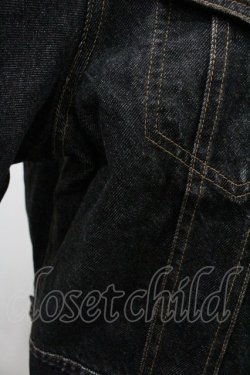 画像4: WONDERFUL WORLD / クマ刺繍Gジャン  インディゴ I-26-01-18-042-LO-JA-SA-ZI