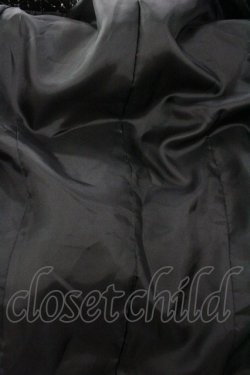 画像3: PINK HOUSE / リボン付きツイードジャケット  ブラック I-26-01-18-044-LO-JA-SA-ZI