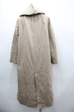 画像2: WONDERFUL WORLD / フード付きコート  ベージュ I-26-01-18-050-LO-CO-SA-ZI