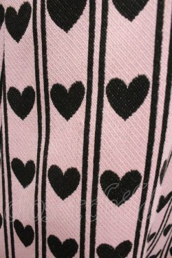 画像3: MILK / ハートレジメンタルワンピース  ピンクＸ黒 I-26-01-18-052-ML-OP-SA-ZI