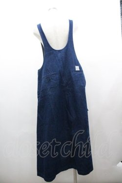 画像2: KANEKO ISAO / デニムジャンパースカート  インディゴ I-26-01-18-060-EL-OP-SA-ZI
