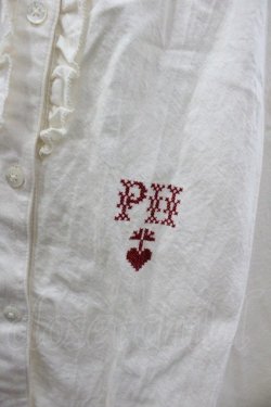 画像3: PINK HOUSE / フリルロングシャツワンピース  キナリ I-26-01-18-063-LO-OP-SA-ZI