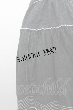 画像3: PINK HOUSE / PH刺繍デニムスカート  ブラック I-26-01-18-069-LO-SK-SA-ZI