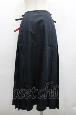 画像2: INGEBORG / セットアップスカート  まきデニム紺赤 I-26-01-18-070-LO-SK-SA-ZI