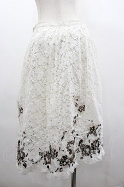 画像2: INGEBORG / セットアップスカート  レースフラワー I-26-01-18-071-LO-SK-SA-ZI