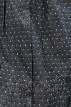 画像4: PINK HOUSE / 裾フリルプリント段スカート  ブルー I-26-01-18-073-LO-SK-SA-ZI