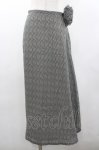 画像1: INGEBORG / セットアップスカート  千鳥白黒 I-26-01-18-075-LO-SK-SA-ZT654 (1)