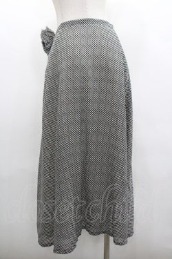 画像2: INGEBORG / セットアップスカート  千鳥白黒 I-26-01-18-075-LO-SK-SA-ZI