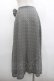 画像2: INGEBORG / セットアップスカート  千鳥白黒 I-26-01-18-075-LO-SK-SA-ZI (2)