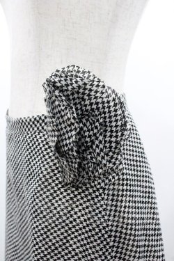 画像3: INGEBORG / セットアップスカート  千鳥白黒 I-26-01-18-075-LO-SK-SA-ZI