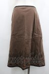 画像2: KETTY / スカート  裾ローズ刺繍 I-26-01-18-080-EL-SK-SA-ZT655 (2)