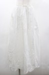 画像1: INGEBORG / セットアップスカート  フラワーレース I-26-01-18-081-LO-SK-SA-ZT655 (1)