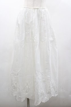 画像1: INGEBORG / セットアップスカート  フラワーレース I-26-01-18-081-LO-SK-SA-ZI