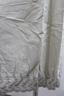 画像3: KETTY / スカート  裾刺繍グリーン I-26-01-18-086-EL-SK-SA-ZI