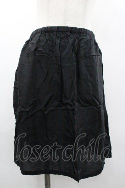 画像4: INGEBORG / シフォンスカート  黒 I-26-01-18-087-0-SK-SA-ZI