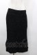 画像1: INGEBORG / セットアップスカート  黒ラメワッフル I-26-01-18-091-0-SK-SA-ZI (1)