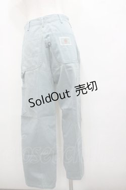 画像2: PINK HOUSE / 縦ロゴプリントパンツ  サックス I-26-01-18-096-LO-JA-SA-ZS