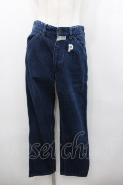 画像1: PINK HOUSE / 裏ポケットロゴptデニムパンツ XL 青デニム I-26-01-18-097-LO-PA-SA-ZI