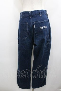 画像2: PINK HOUSE / 裏ポケットロゴptデニムパンツ XL 青デニム I-26-01-18-097-LO-PA-SA-ZI