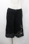 画像1: PINK HOUSE / ハーフパンツ  黒 I-26-01-18-099-LO-PA-SA-ZT655 (1)