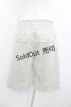 画像2: PINK HOUSE / ハーフパンツ  アイボリー I-26-01-18-100-LO-PA-SA-ZS