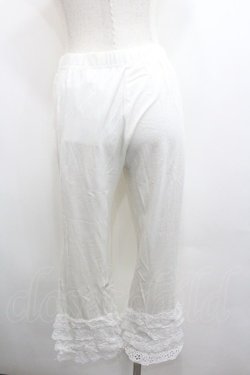 画像2: PINK HOUSE / レースレギンス  白 I-26-01-18-104-LO-PA-SA-ZI
