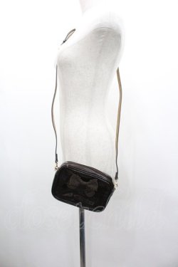 画像1: PINK HOUSE / リボン付きポシェット  ブラウン I-26-01-18-109-LO-BG-SA-ZI