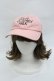 画像1: MILK / PINK COSMO CAP  ピンクＸ黒 I-26-01-18-119-ML-AC-SA-ZI (1)