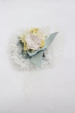 画像1: The Memory of lily（海外ロリータブランド） / クリップ  白ｘサックス I-26-01-18-121-0-AC-SA-ZI (1)