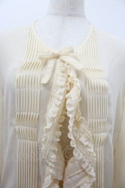 画像3: KANEKO ISAO / ピコフリルオーバーブラウス  キナリ I-26-01-18-015-EL-BL-SA-ZI