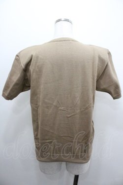 画像2: PINK HOUSE / 雛菊ロゴ刺繍半袖ニットカーディガン  ブラウン I-26-01-18-027-LO-TO-SA-ZI