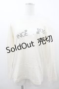 INGEBORG / ロゴカメリアプリントカットソー  アイボリー I-26-01-18-034-LO-TO-SA-ZI