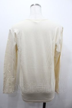 画像2: INGEBORG / ロゴカメリアプリントカットソー  アイボリー I-26-01-18-034-LO-TO-SA-ZI