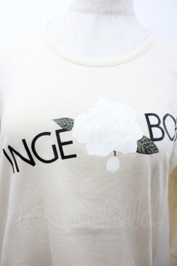 画像3: INGEBORG / ロゴカメリアプリントカットソー  アイボリー I-26-01-18-034-LO-TO-SA-ZI