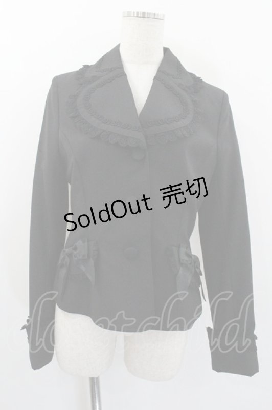 画像1: BABY,THE STARS SHINE BRIGHT / アニバーサリージャケット  黒 I-26-01-20-035-BA-JA-SA-ZI (1)