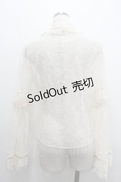 画像2: BABY,THE STARS SHINE BRIGHT / Labyrinth Collection Roomレースブラウス  生成り I-26-01-20-004-BA-BL-SA-ZI