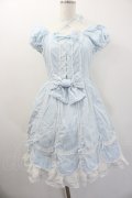 Angelic Pretty /  鳥かごジャンパースカート  サックス I-26-01-20-039-AP-OP-SA-ZI