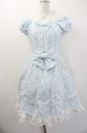 画像1: Angelic Pretty /  鳥かごジャンパースカート  サックス I-26-01-20-039-AP-OP-SA-ZI (1)
