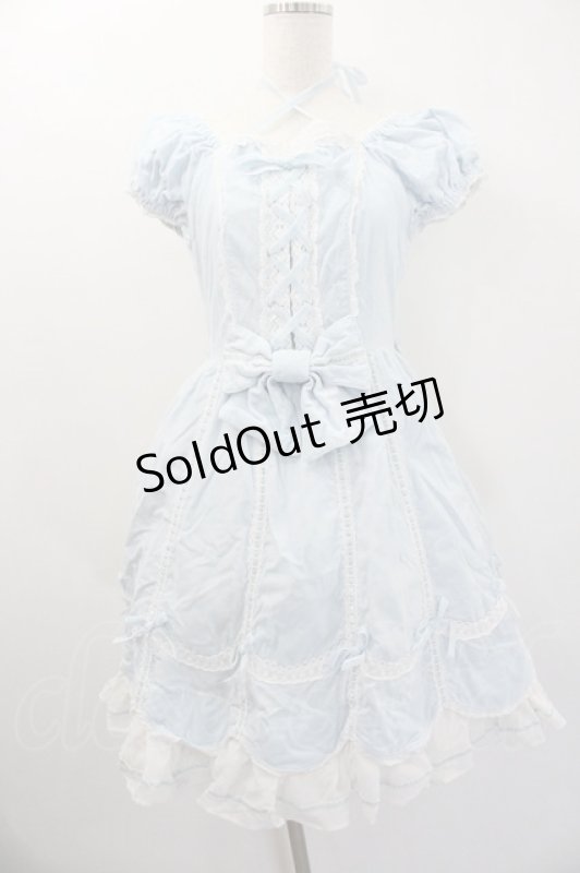 画像1: Angelic Pretty /  鳥かごジャンパースカート  サックス I-26-01-20-039-AP-OP-SA-ZI (1)