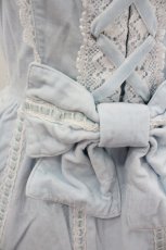 画像2: Angelic Pretty /  鳥かごジャンパースカート  サックス I-26-01-20-039-AP-OP-SA-ZI (2)