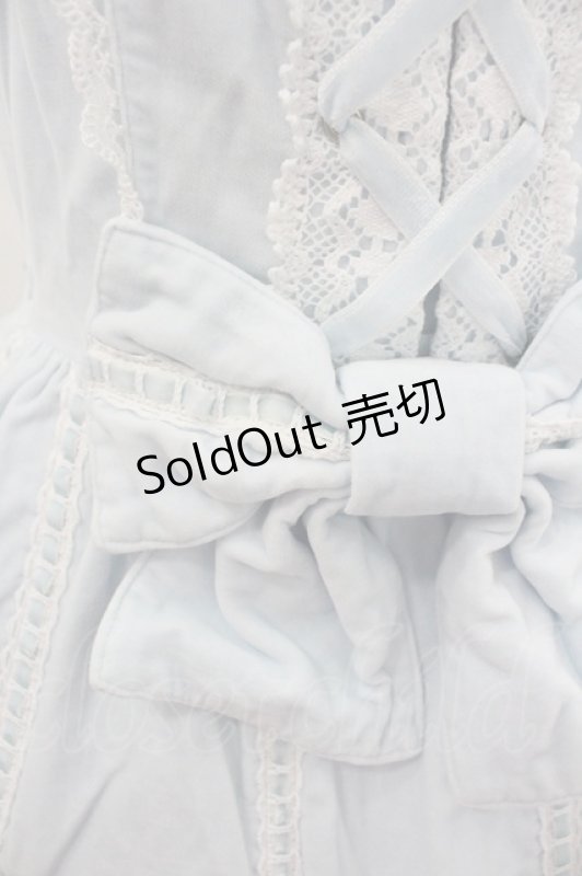 画像2: Angelic Pretty /  鳥かごジャンパースカート  サックス I-26-01-20-039-AP-OP-SA-ZI (2)